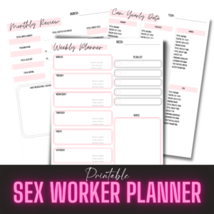 Sex worker planner