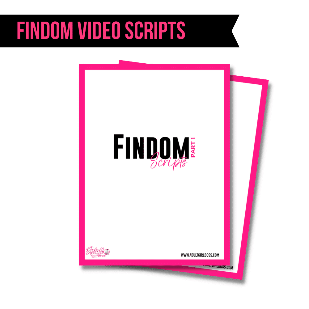 Findom video script ideas