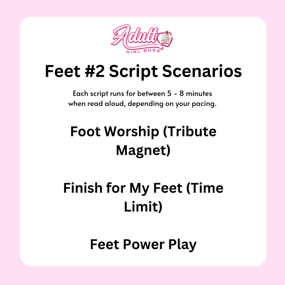 feet joi script scenarioas