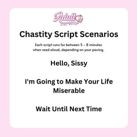 chastity joi scripts scenarios