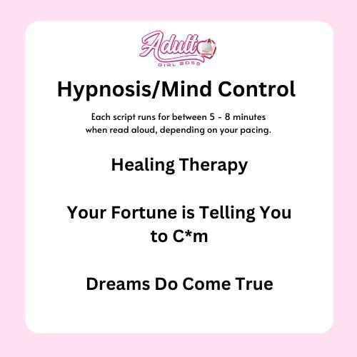 Hypnosis/Mind Control