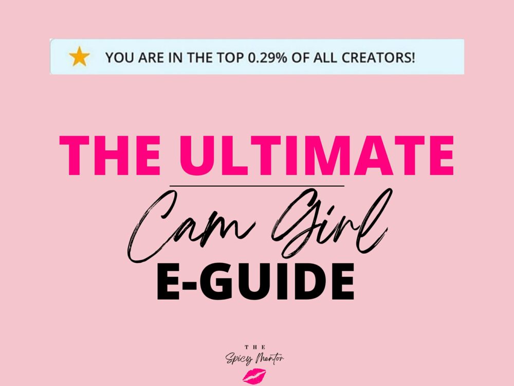 Camgirl Guide For Adult Sellers | Guide for Cam | Twitch Camgirl Snapchat Fansly Reddit Onlyfans